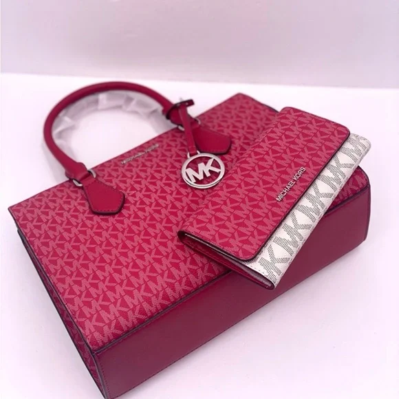 Michael Kors Medium Sheila
Satchel and Trifold Wallet Set - Picture 10 of 11